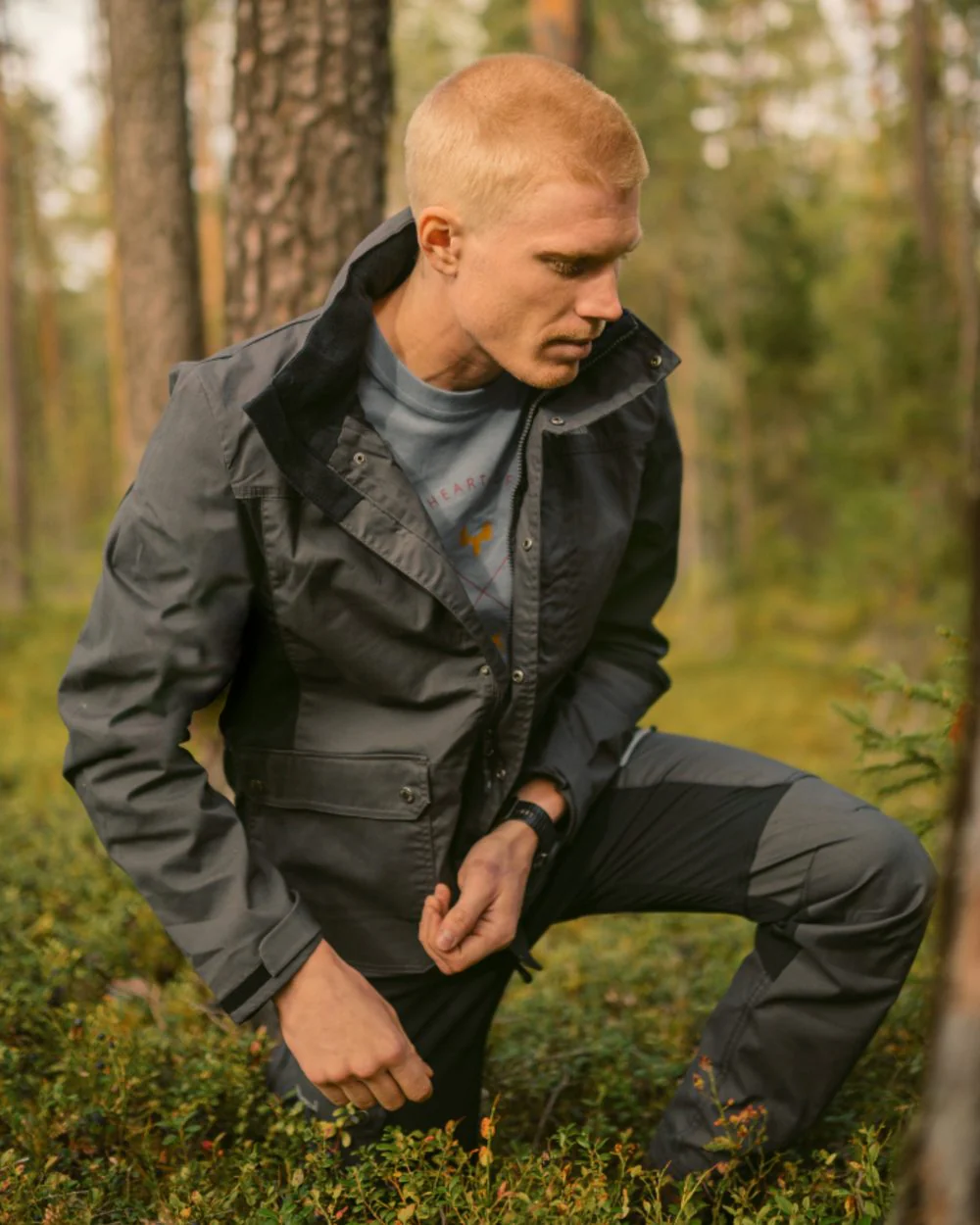 Pinewood Mens Finnveden Trail Hybrid Jacket - Image 2