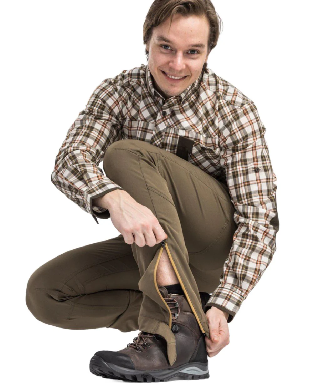 Pinewood Mens Finnveden Trail Stretch Trousers - Image 9