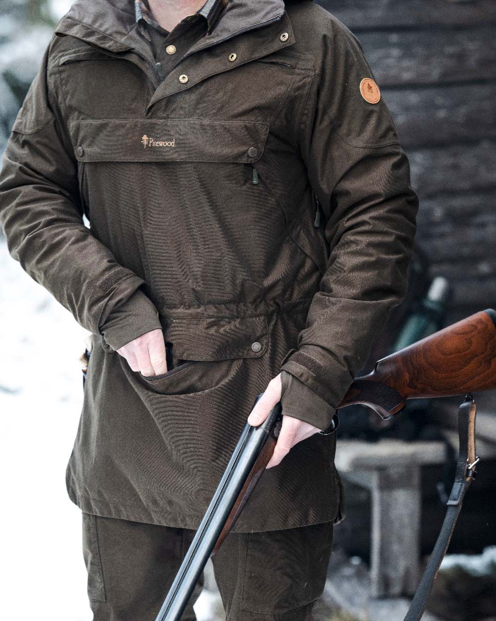 Pinewood Mens Furudal Hunters 2L Anorak - Image 3