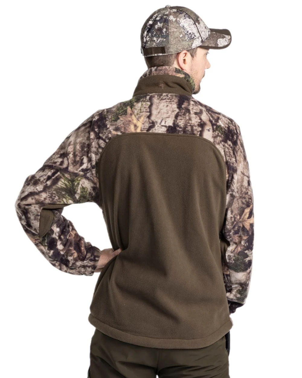 Pinewood Mens Furudal Hunters Camou Fleece Jacket - Image 6