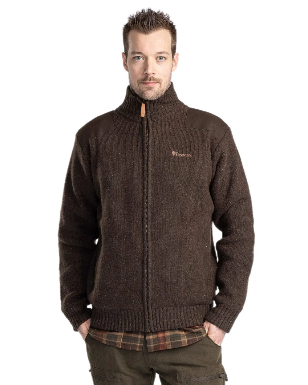 Pinewood Mens Hurricane Full Zip Sweater - Image 4