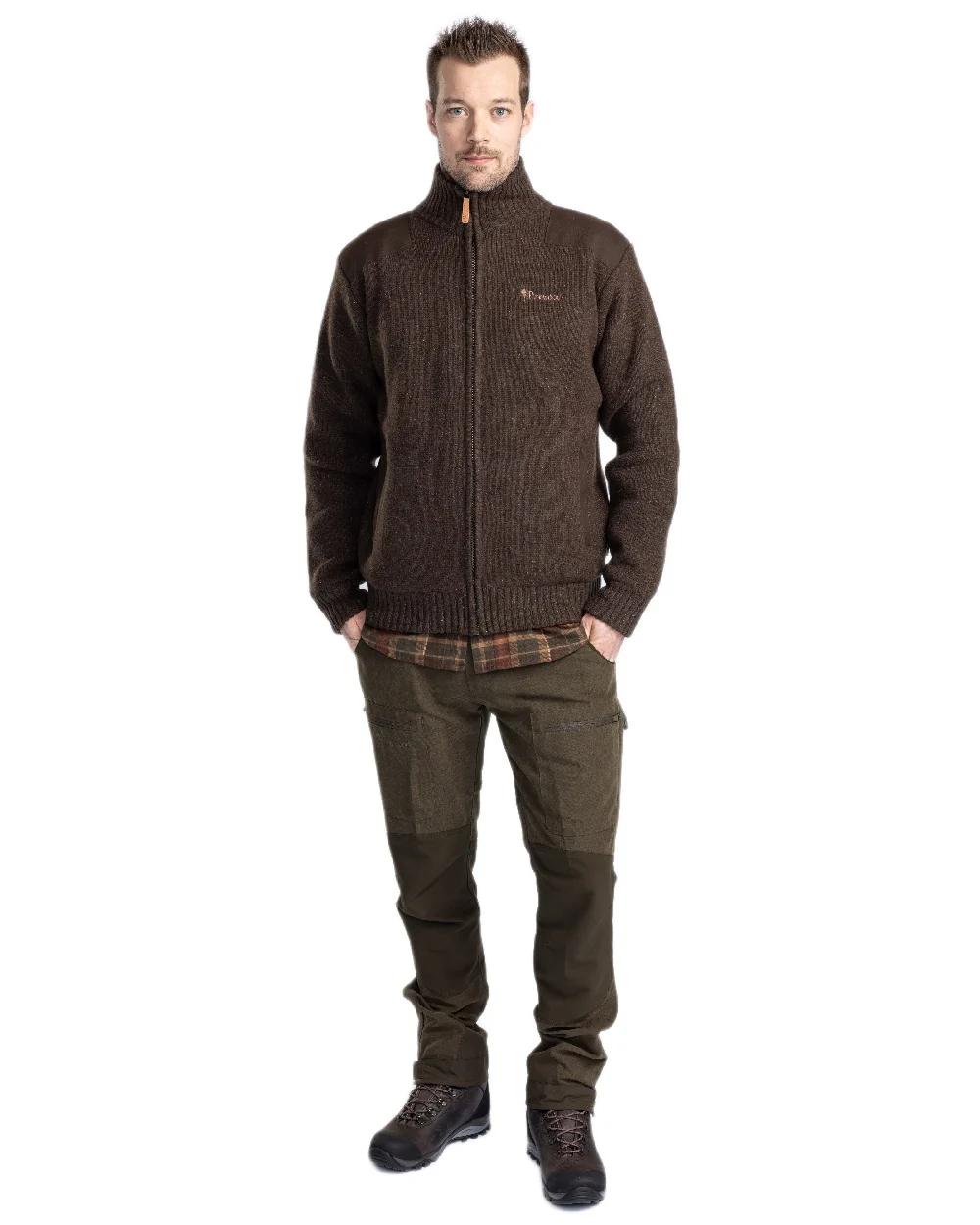 Pinewood Mens Hurricane Full Zip Sweater - Image 5