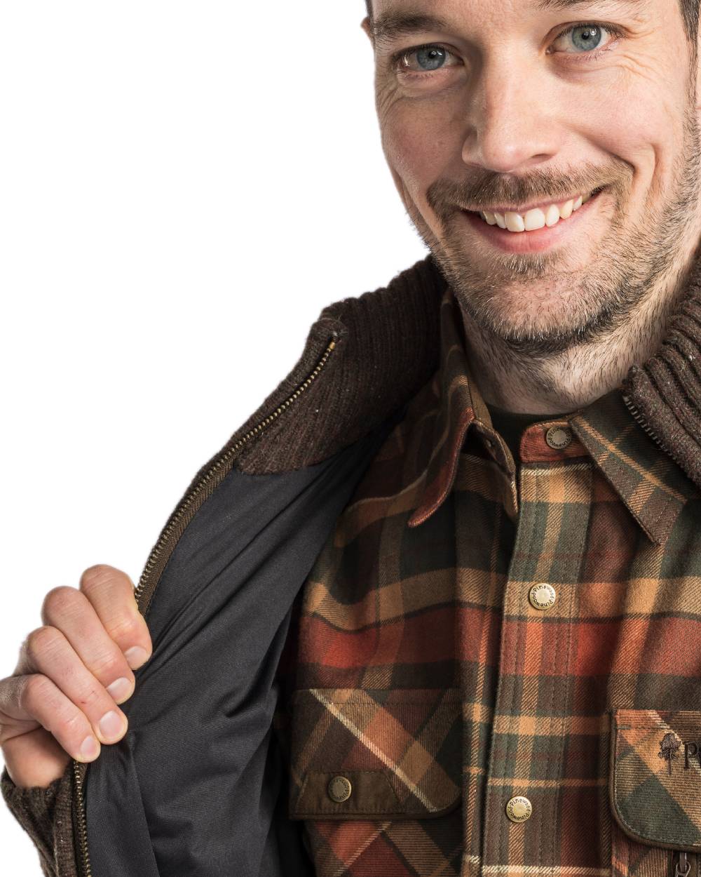 Pinewood Mens Hurricane Full Zip Sweater - Image 7