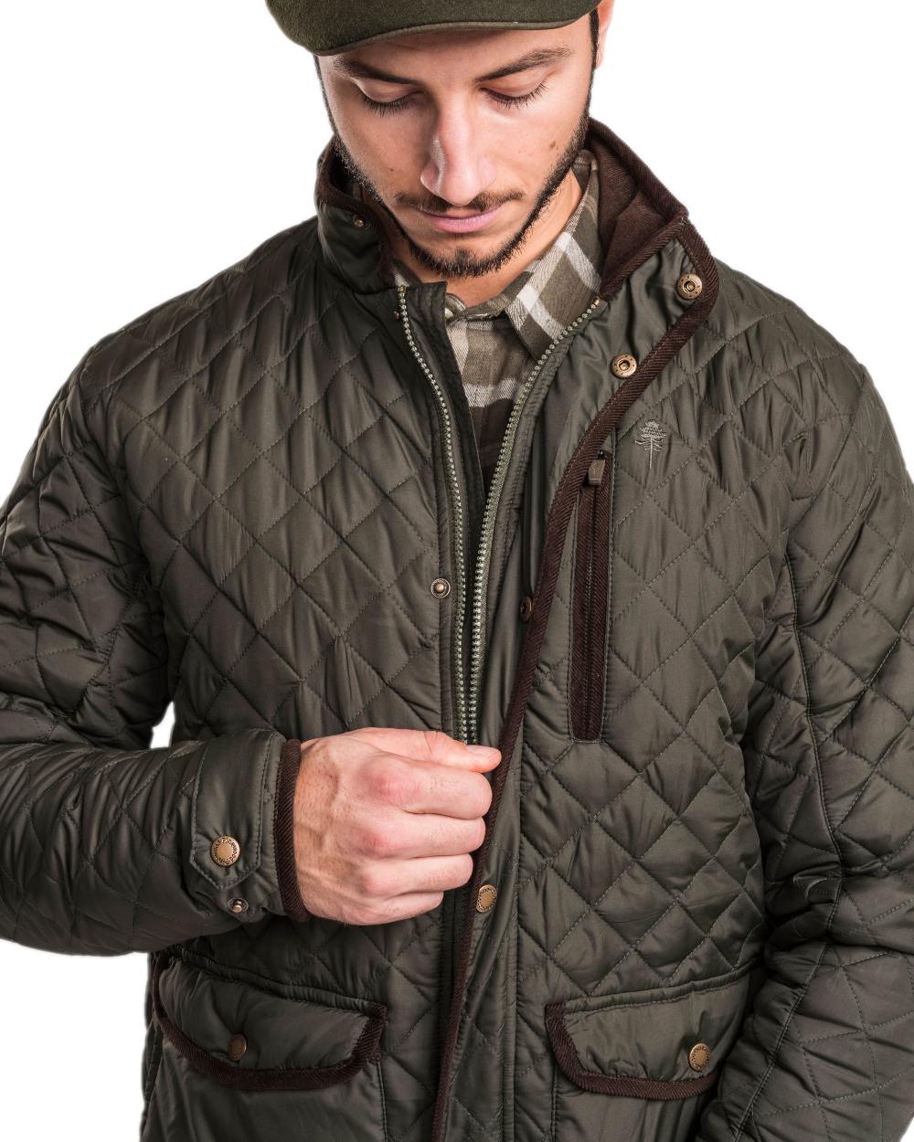 Pinewood Mens Nydala Classic Quilted Jacket - Image 5