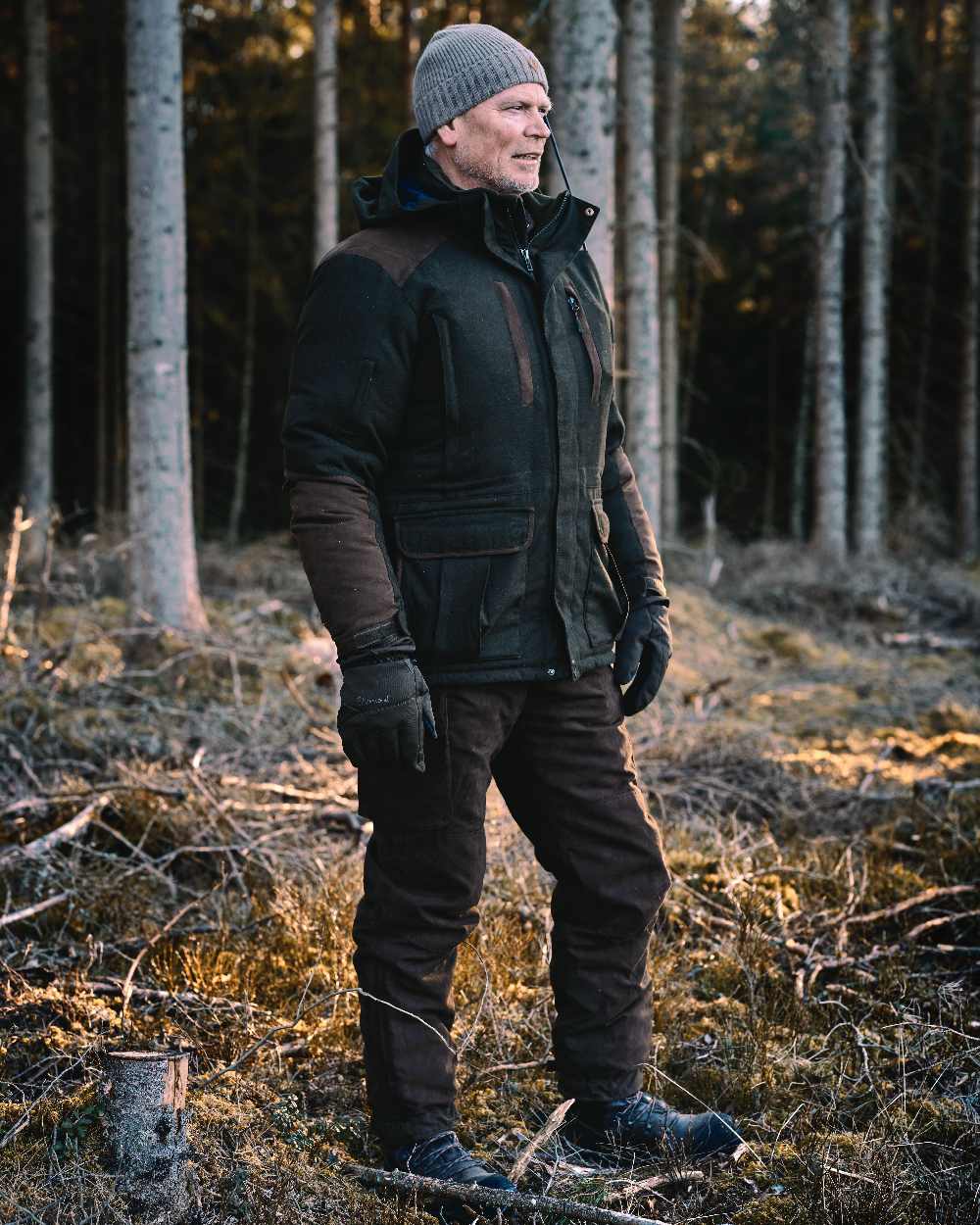 Pinewood Mens Nydala Insulation Wool Parka - Image 2