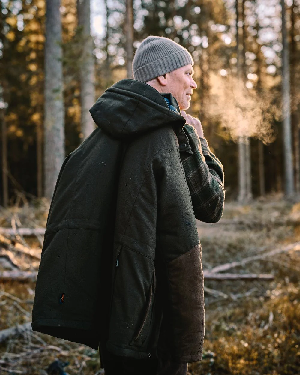 Pinewood Mens Nydala Insulation Wool Parka - Image 5