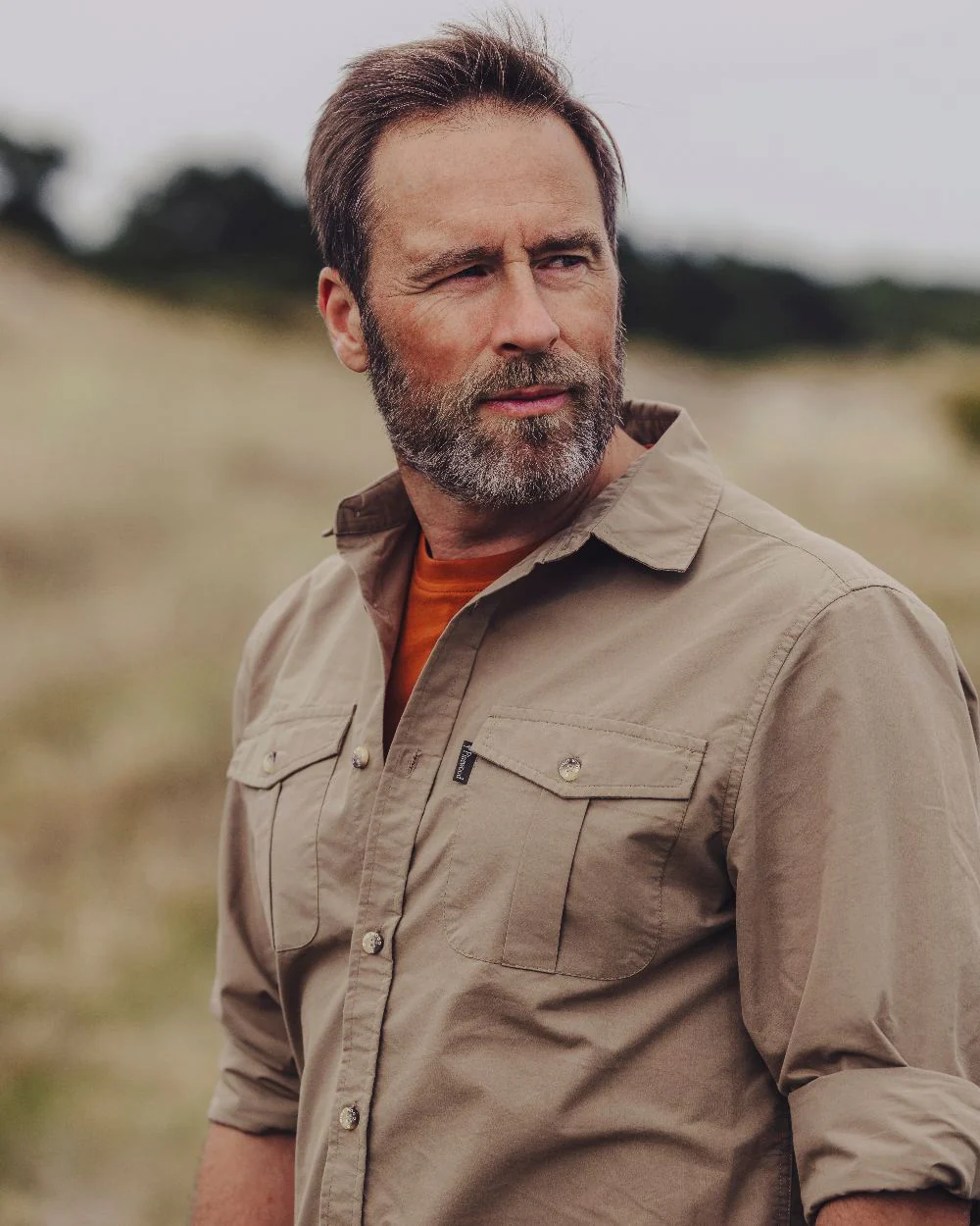 Pinewood Mens Safari Long Sleeve Shirt - Image 13