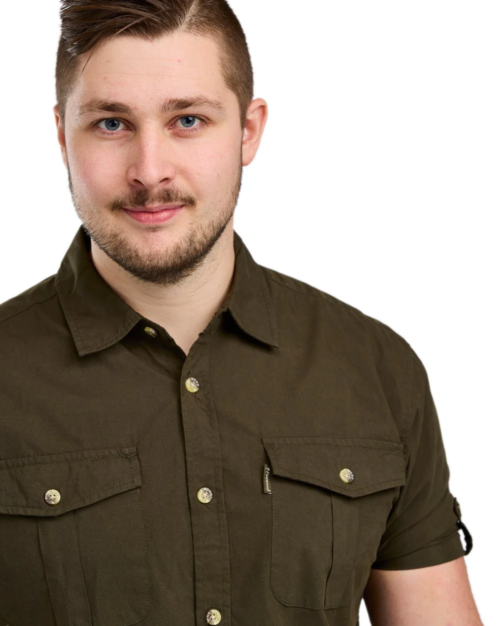 Pinewood Mens Safari Short Sleeve Shirt - Image 13