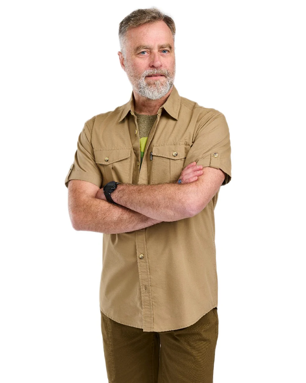 Pinewood Mens Safari Short Sleeve Shirt - Image 17