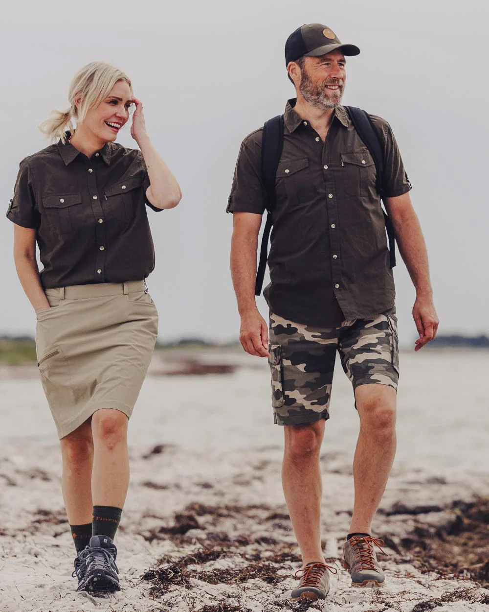 Pinewood Mens Safari Short Sleeve Shirt - Image 2