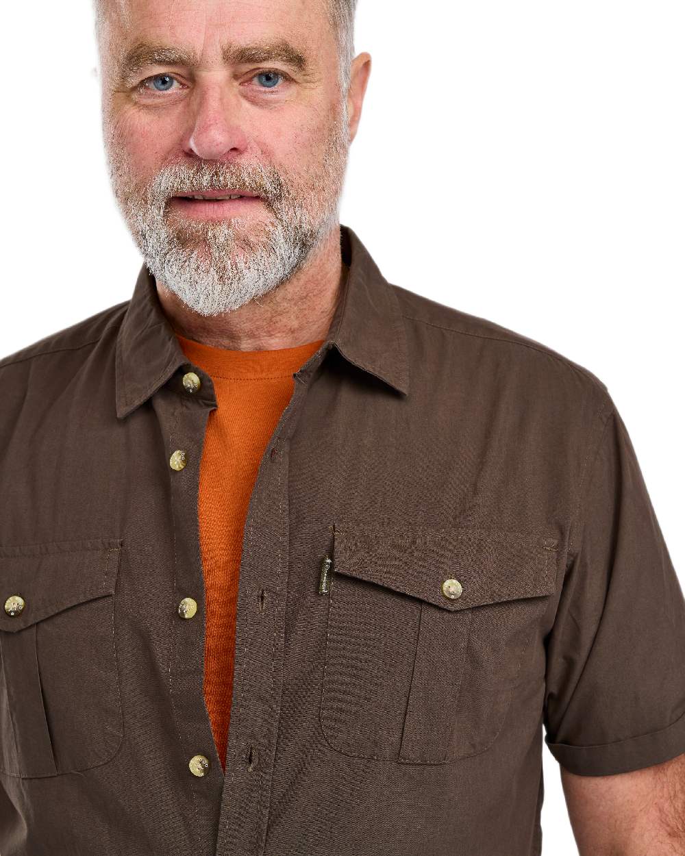 Pinewood Mens Safari Short Sleeve Shirt - Image 6