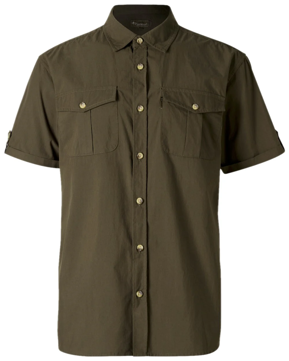 Pinewood Mens Safari Short Sleeve Shirt - Image 9