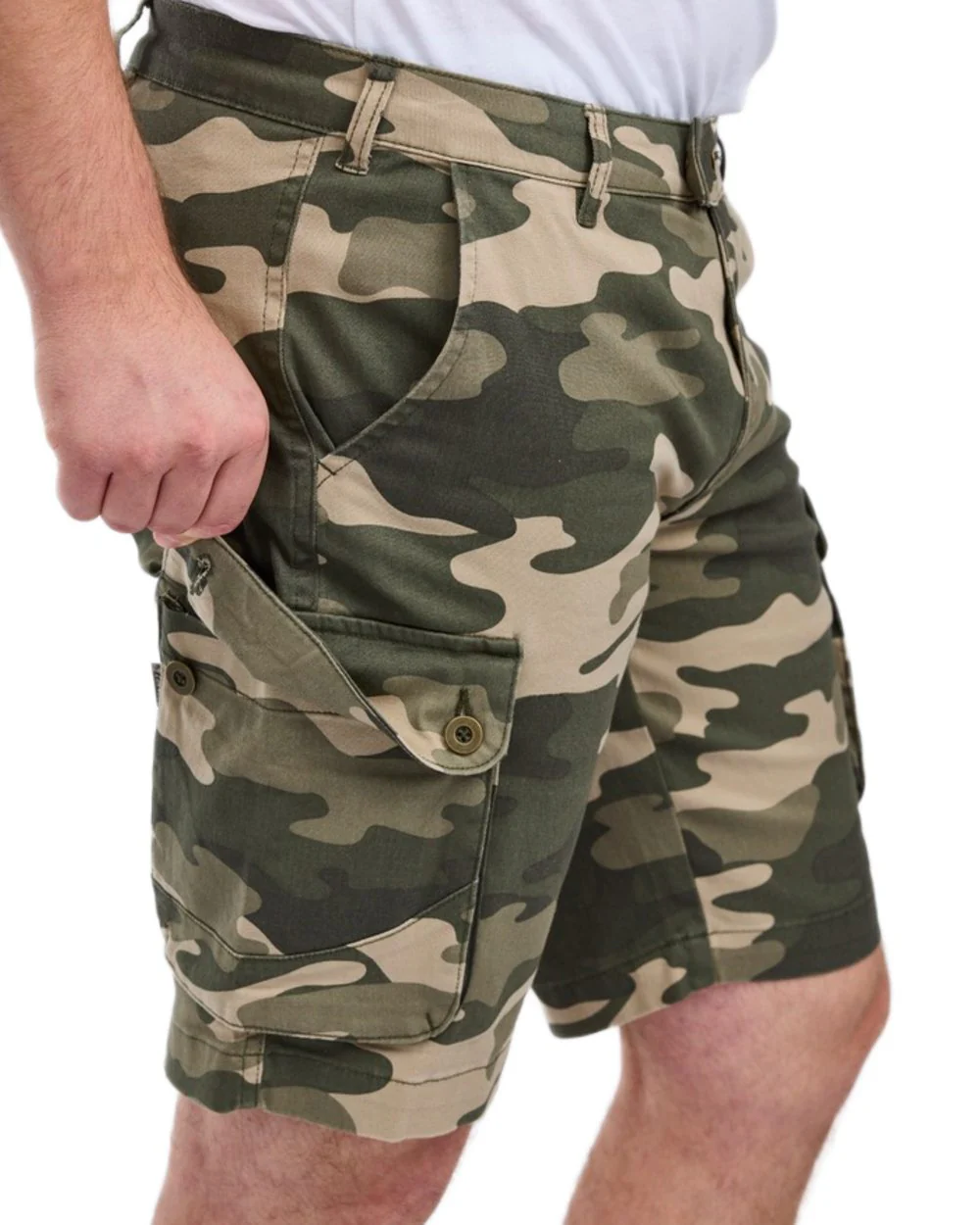 Pinewood Mens Varnamo Serengeti Shorts - Image 6