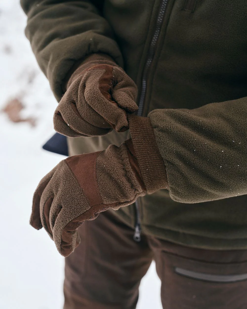 Pinewood Smaland Hunters Extreme Fleece Gloves - Image 4