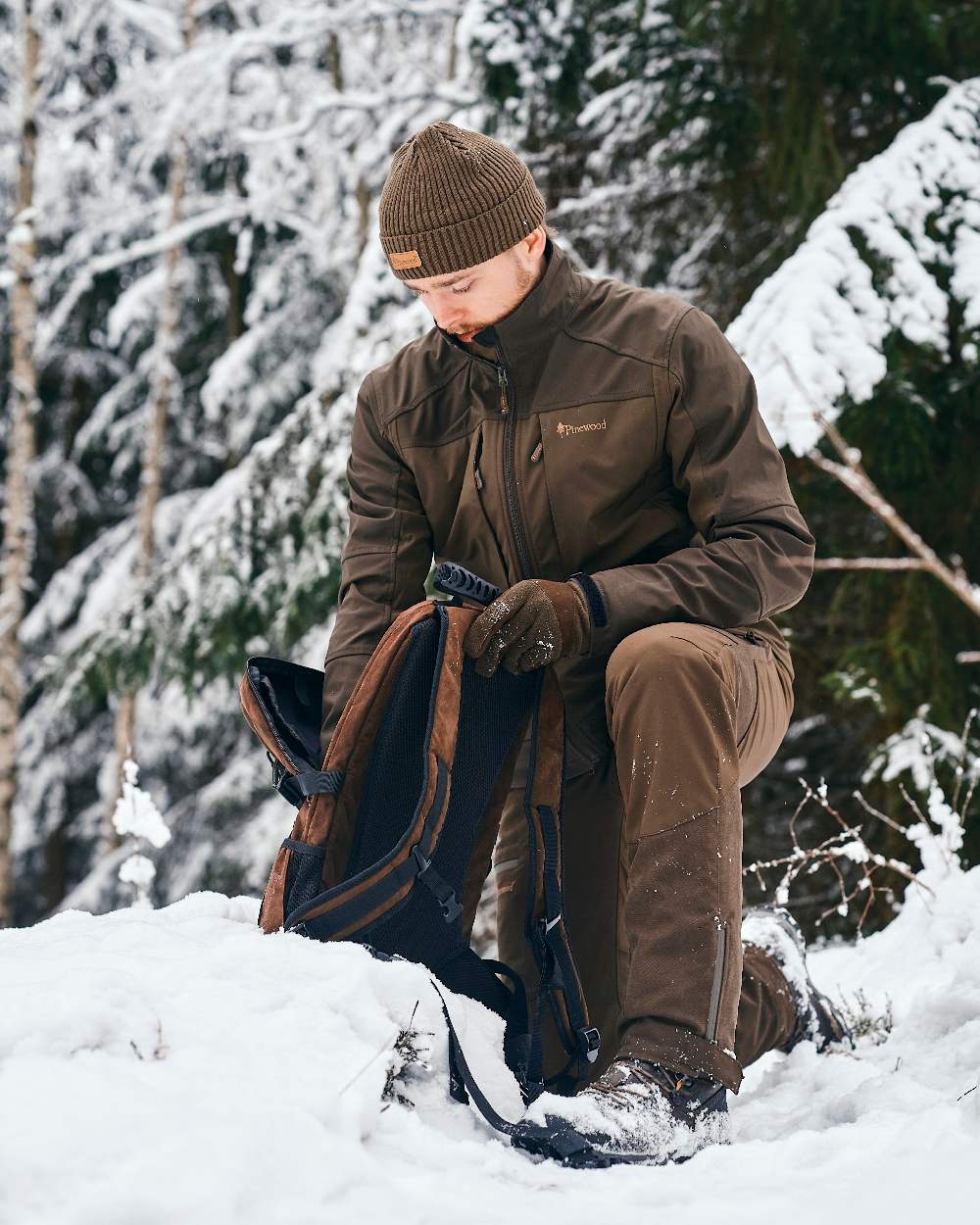 Pinewood Smaland Hunters Extreme Fleece Gloves - Image 5