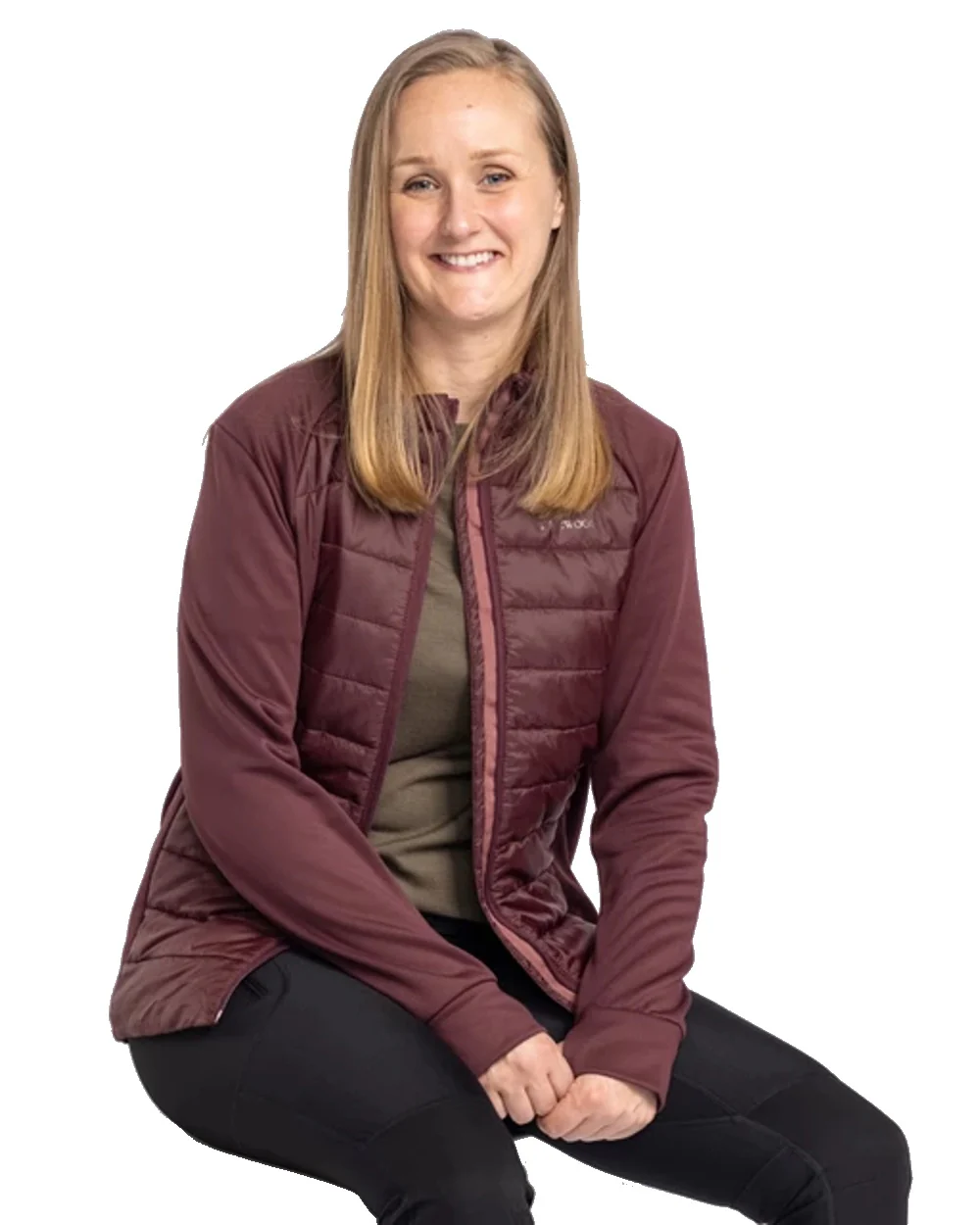 Pinewood Womens Finnveden Hybrid Power Fleece Jacket - Image 2