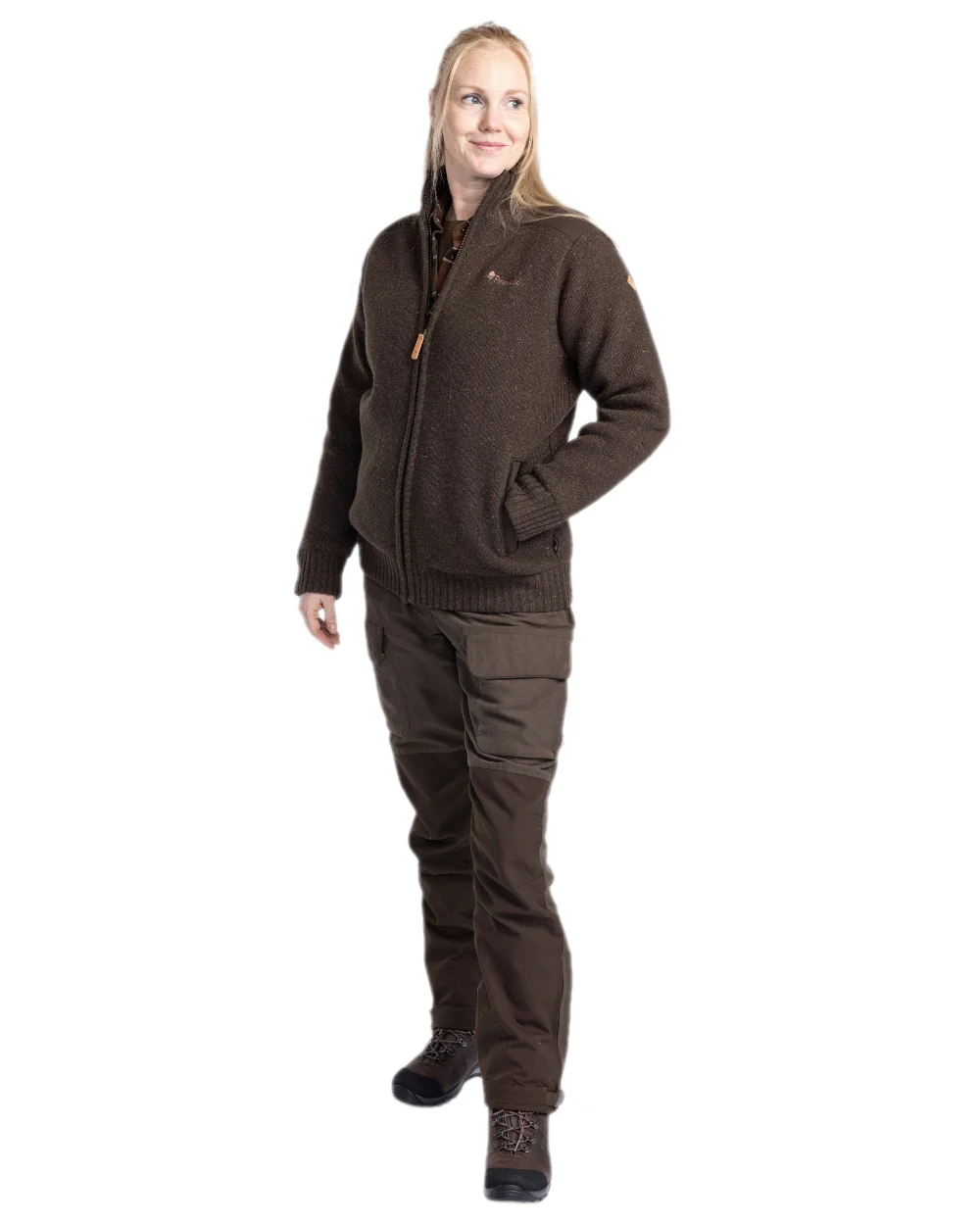 Pinewood Womens Hurricane Full Zip Sweater - Image 5