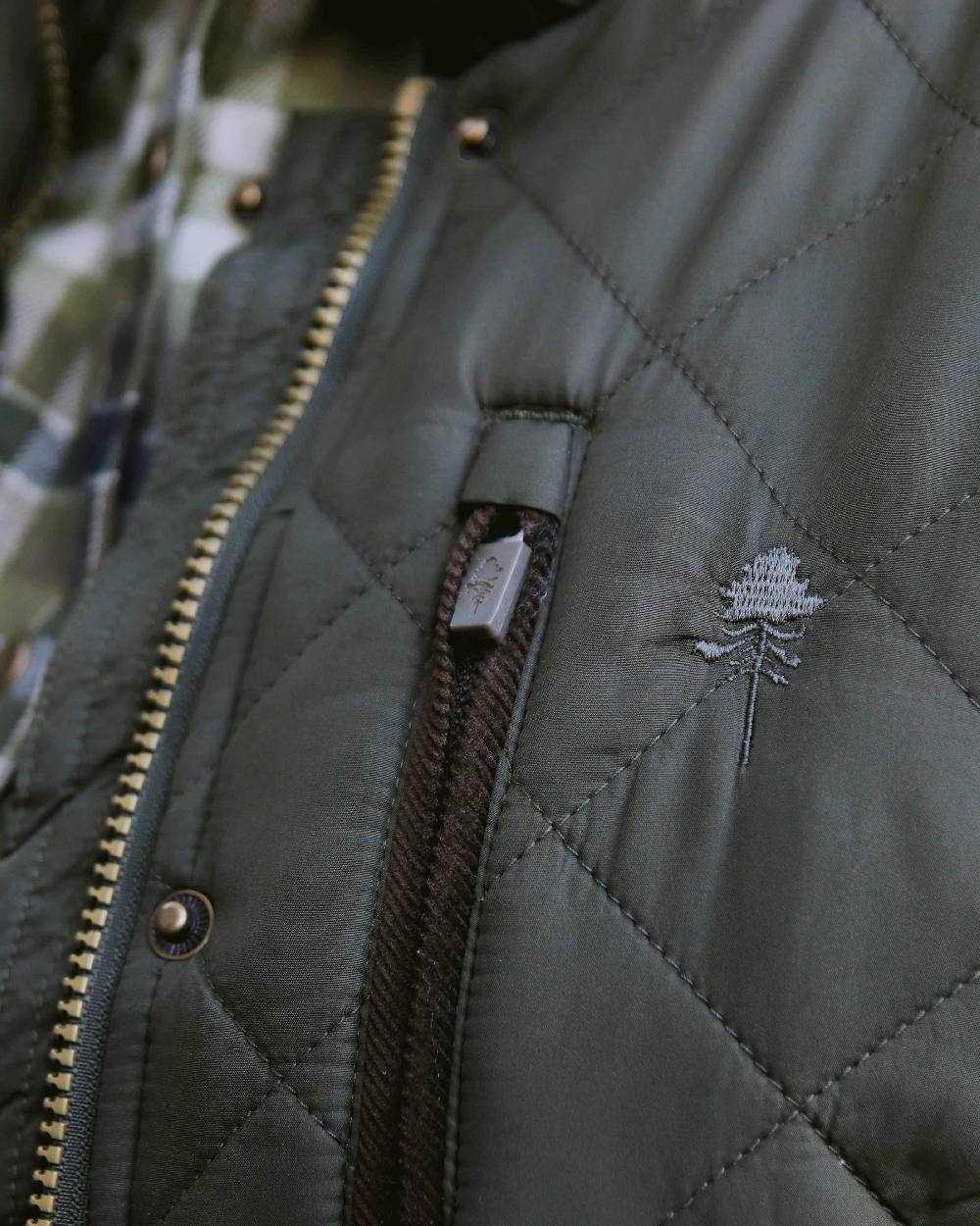 Pinewood Womens Nydala Classic Quilt Jacket - Image 4