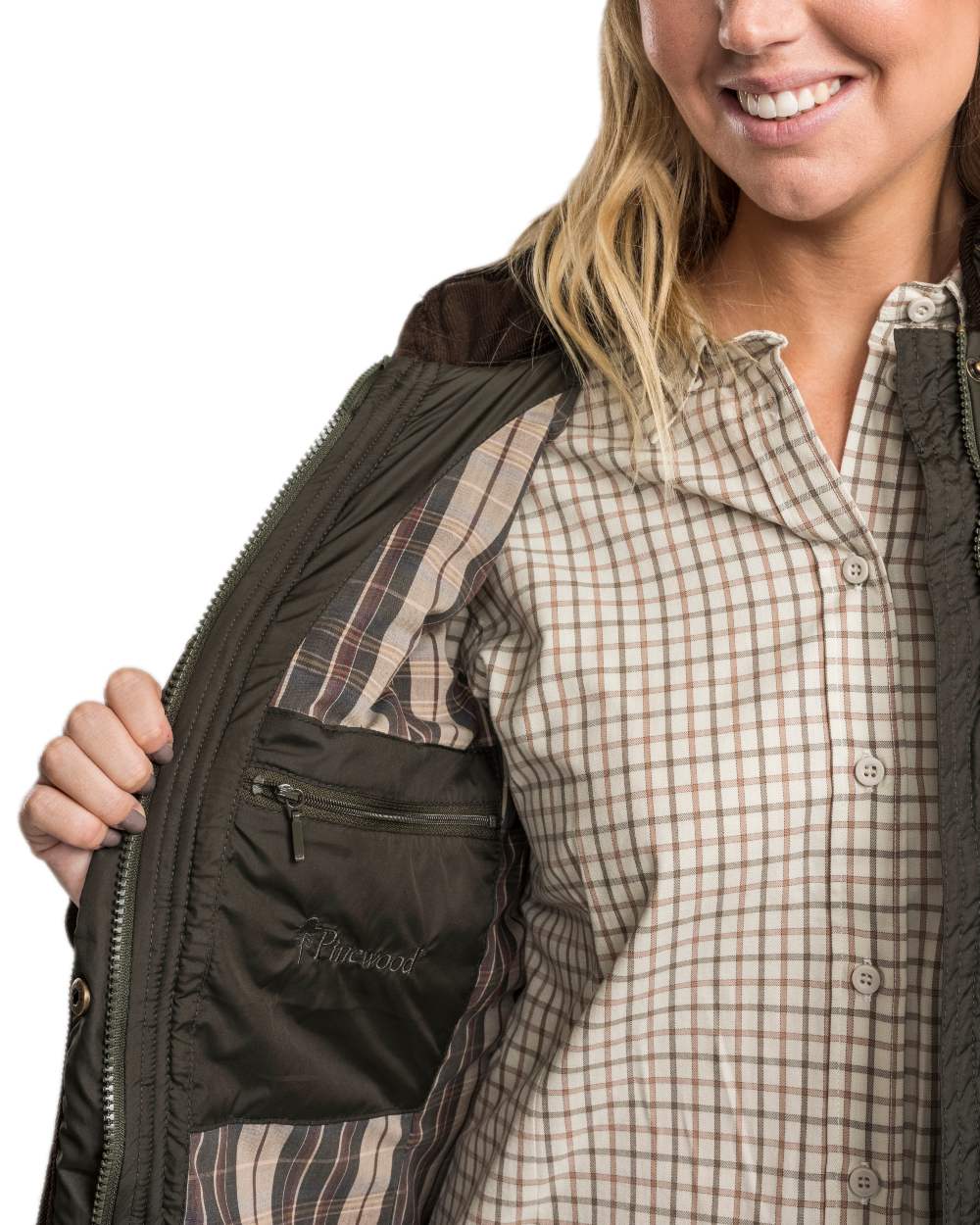 Pinewood Womens Nydala Classic Quilt Jacket - Image 7