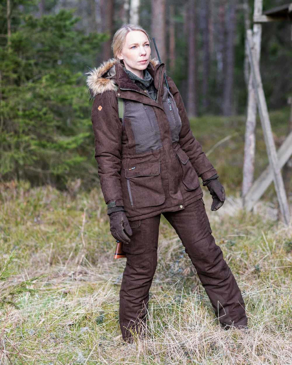 Pinewood Womens Smaland Abisko 2.0 Hunting Jacket - Image 14