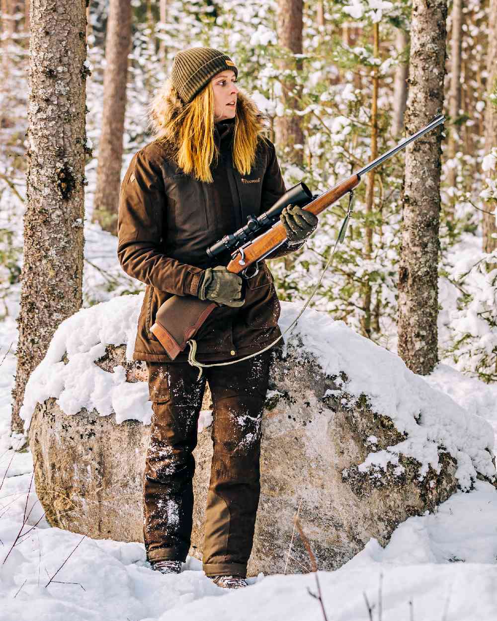 Pinewood Womens Smaland Abisko 2.0 Hunting Jacket - Image 4