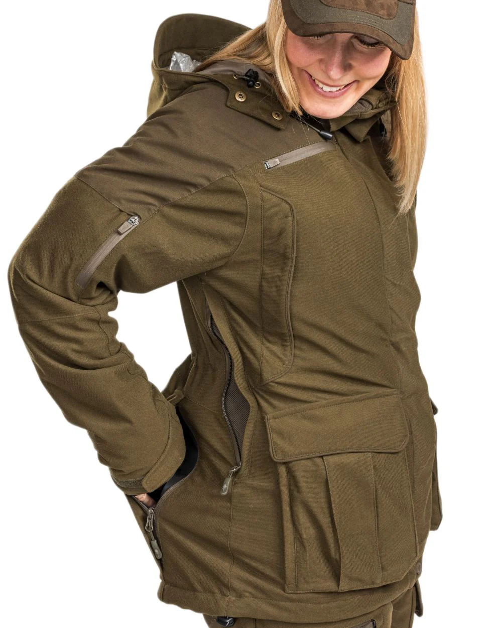 Pinewood Womens Smaland Forest Padded Jacket - Image 9