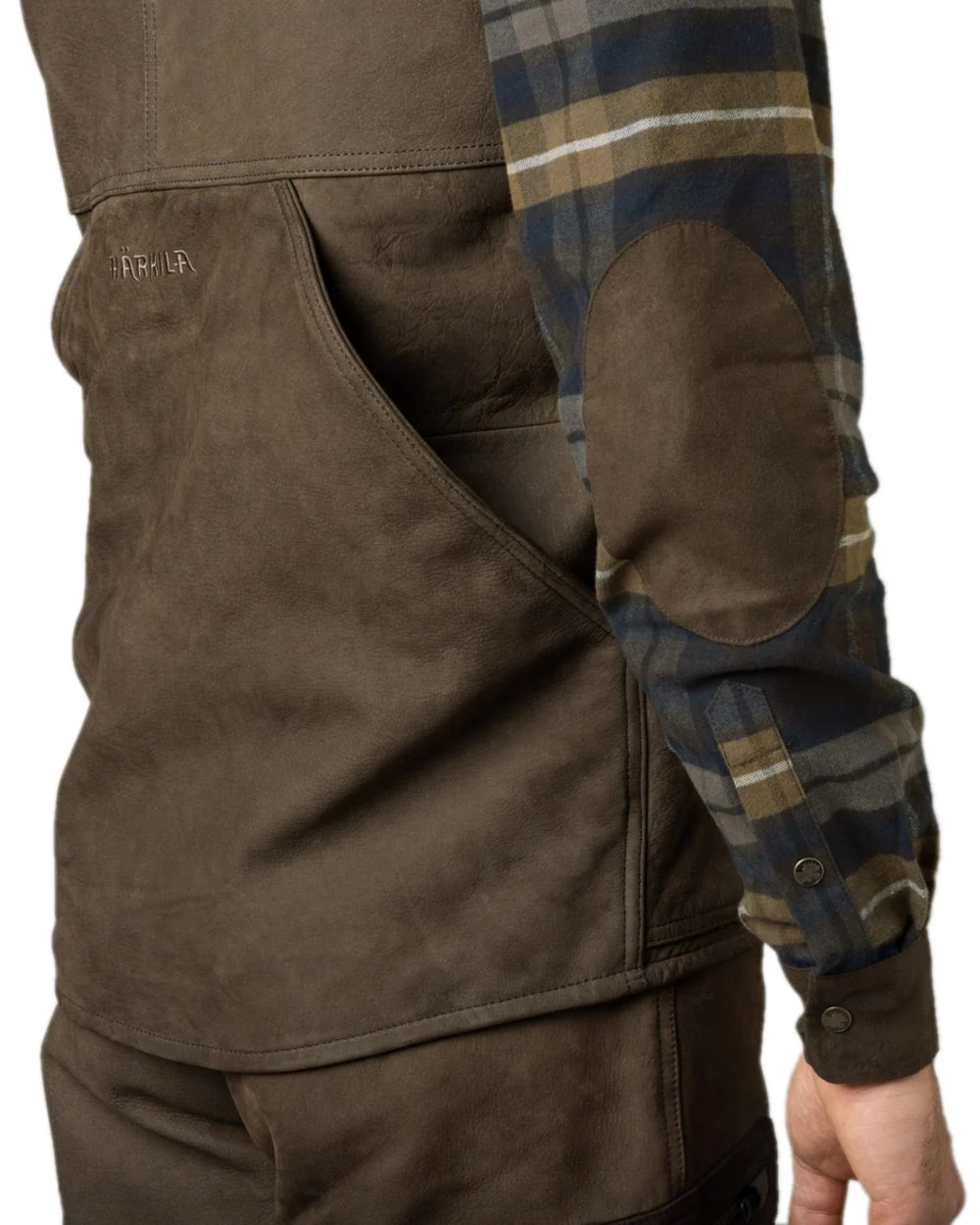 Harkila Pro Hunter Leather Waistcoat - Image 13