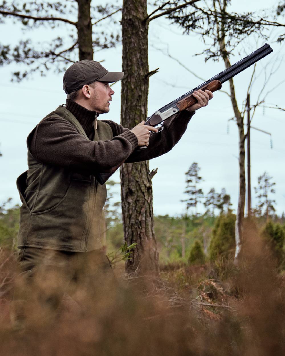 Harkila Pro Hunter Leather Waistcoat - Image 4