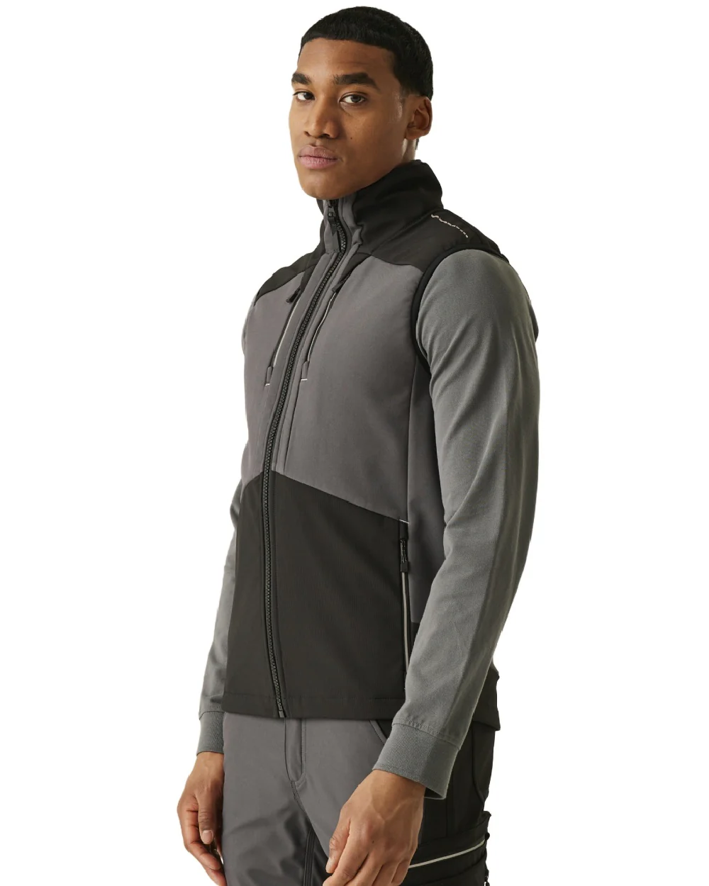Regatta Professional Mens 4Tex Stretch 3 Layer Softshell Bodywarmer - Image 3