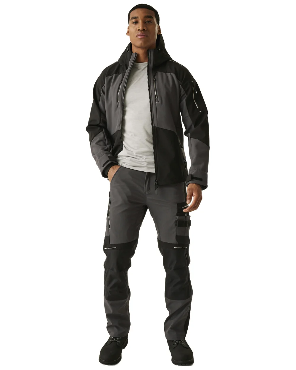 Regatta Professional Mens 4Tex Stretch 3 Layer Softshell Jacket - Image 6