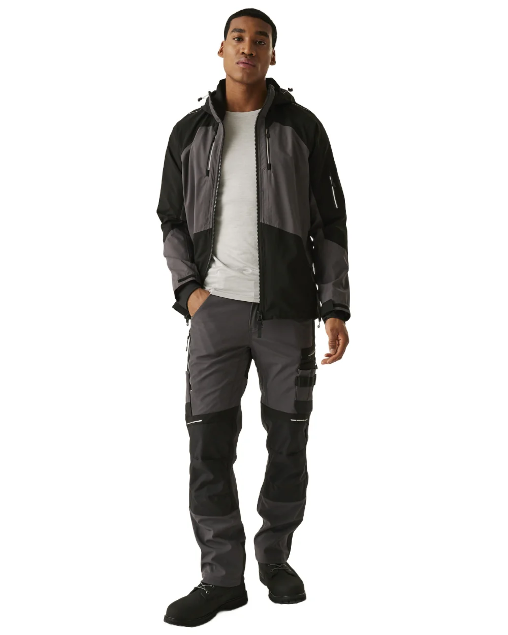 Regatta Professional Mens 4Tex Stretch Waterproof Shell Jacket - Image 6