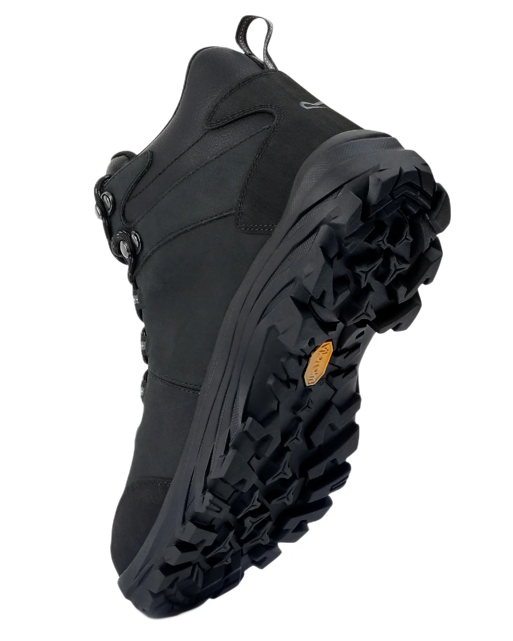 Regatta Mens Burrell Leather Waterproof Vibram Walking Boots - Image 4