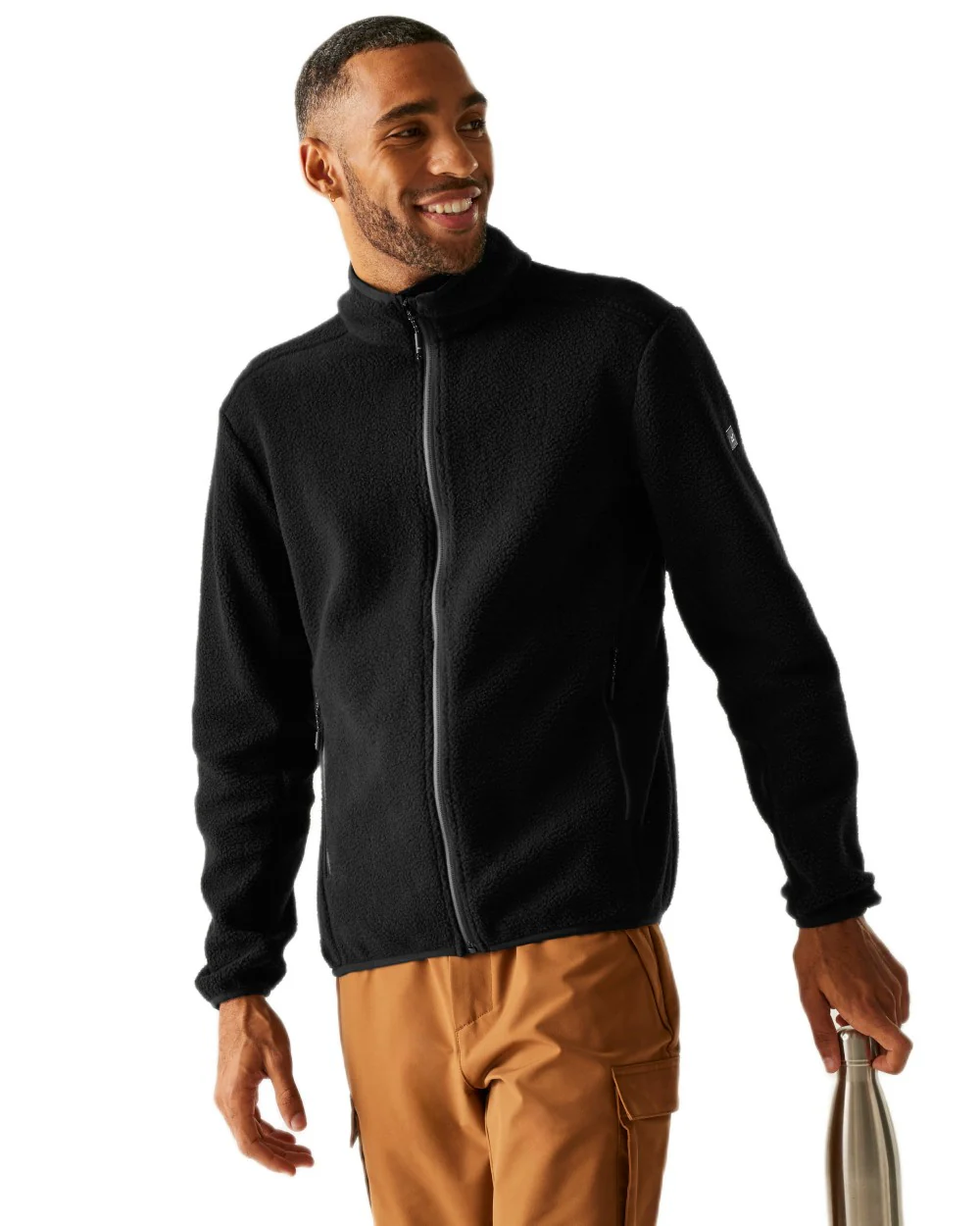 Regatta Mens Elnut Full Zip Fleece Jacket - Image 2