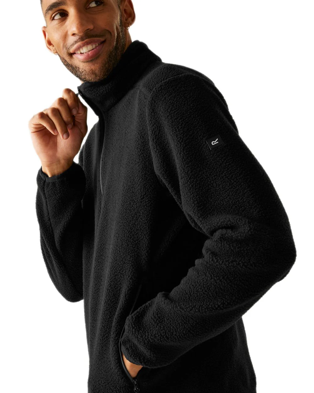 Regatta Mens Elnut Full Zip Fleece Jacket - Image 4