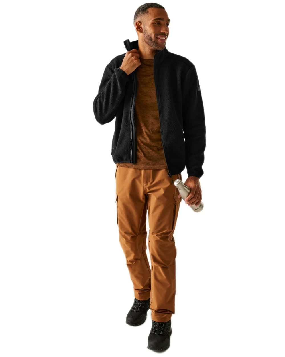Regatta Mens Elnut Full Zip Fleece Jacket - Image 5