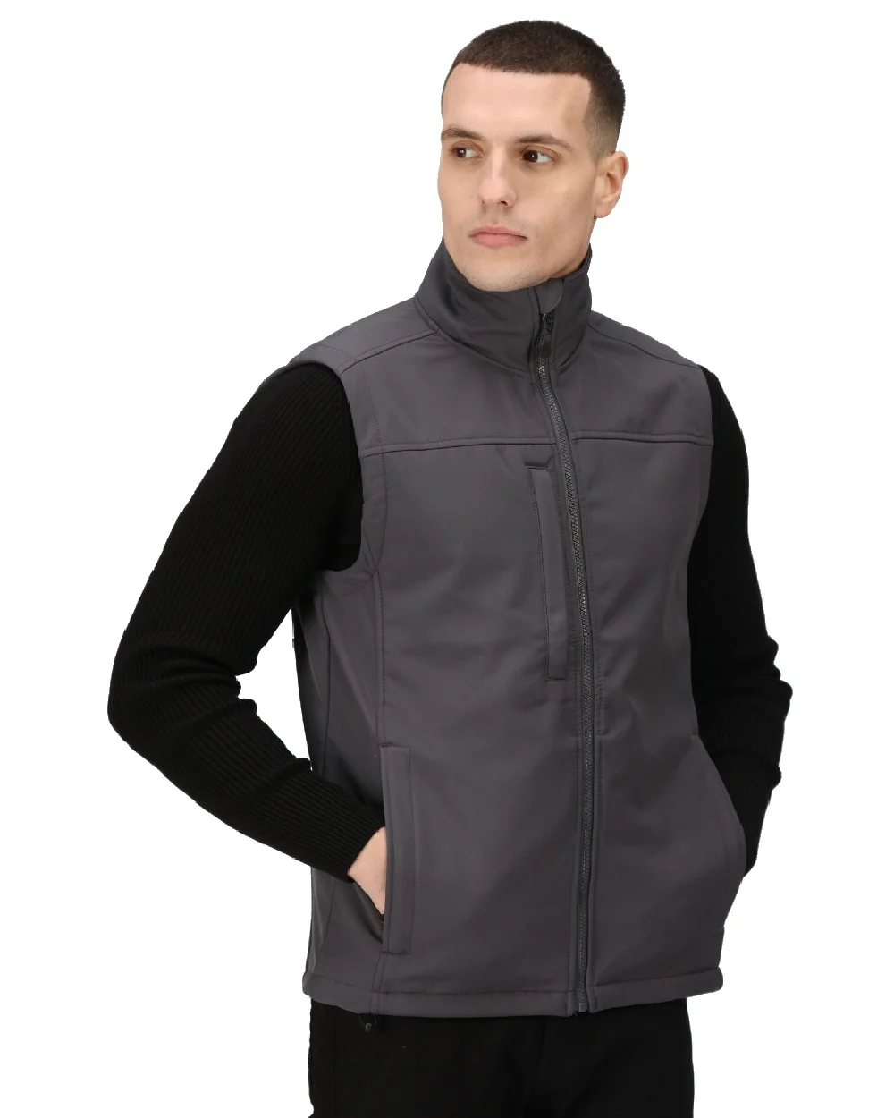 Regatta Professional Mens Flux Softshell Bodywarmer - Image 17