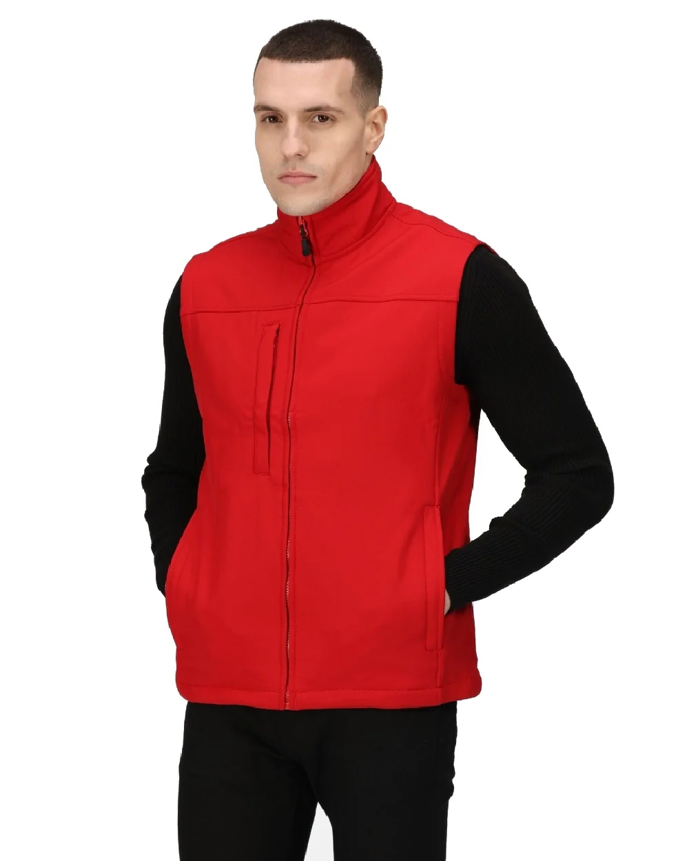 Regatta Professional Mens Flux Softshell Bodywarmer - Image 8