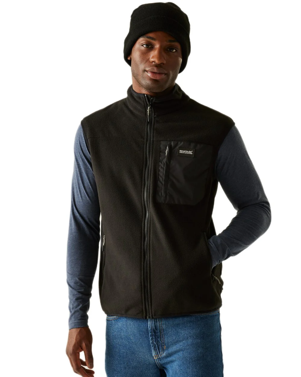 Regatta Mens Frankie Fleece Gilet - Image 2