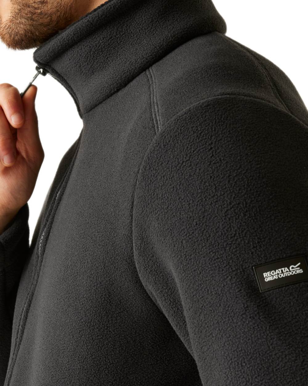 Regatta Mens Garrian II Full Zip Fleece Jacket - Image 8