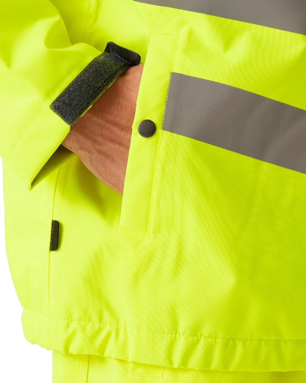 Regatta Professional Mens Hi-Vis Waterproof Reflective Overhead Bomber Jacket - Image 18