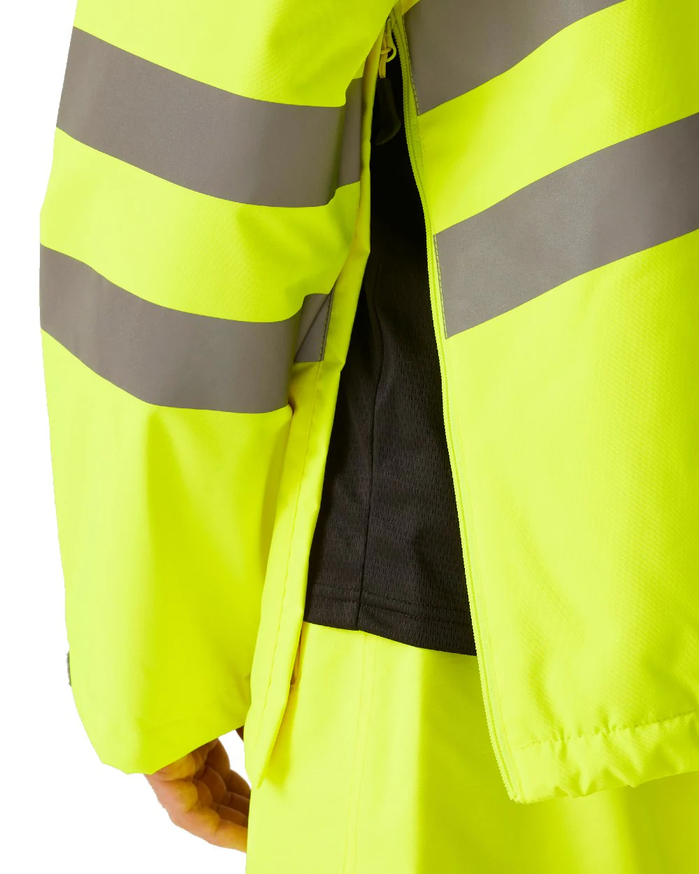 Regatta Professional Mens Hi-Vis Waterproof Reflective Overhead Bomber Jacket - Image 19