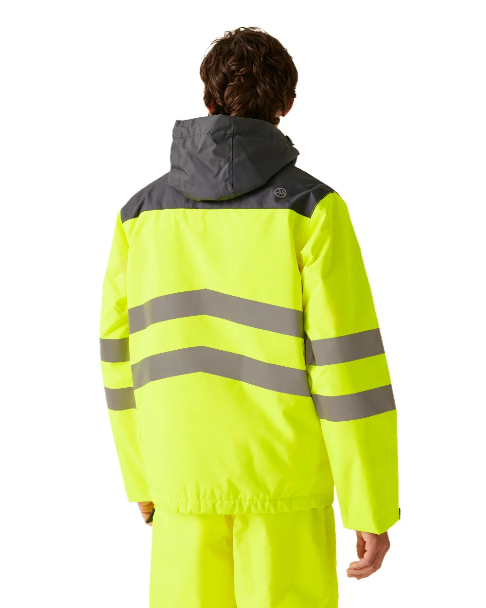 Regatta Professional Mens Hi-Vis Waterproof Reflective Overhead Bomber Jacket - Image 20