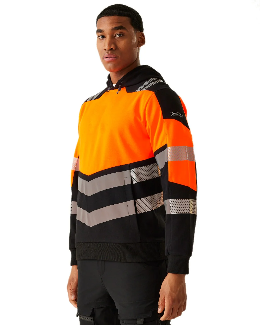 Regatta Professional Mens Hi-Vis X-Pro Hoodie Class 2 - Image 10