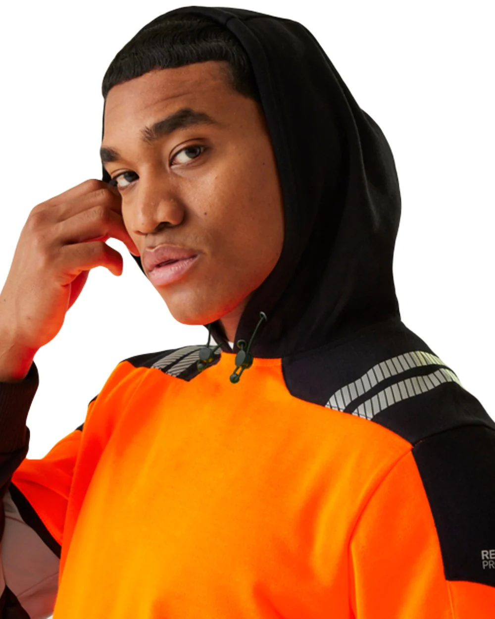 Regatta Professional Mens Hi-Vis X-Pro Hoodie Class 2 - Image 11
