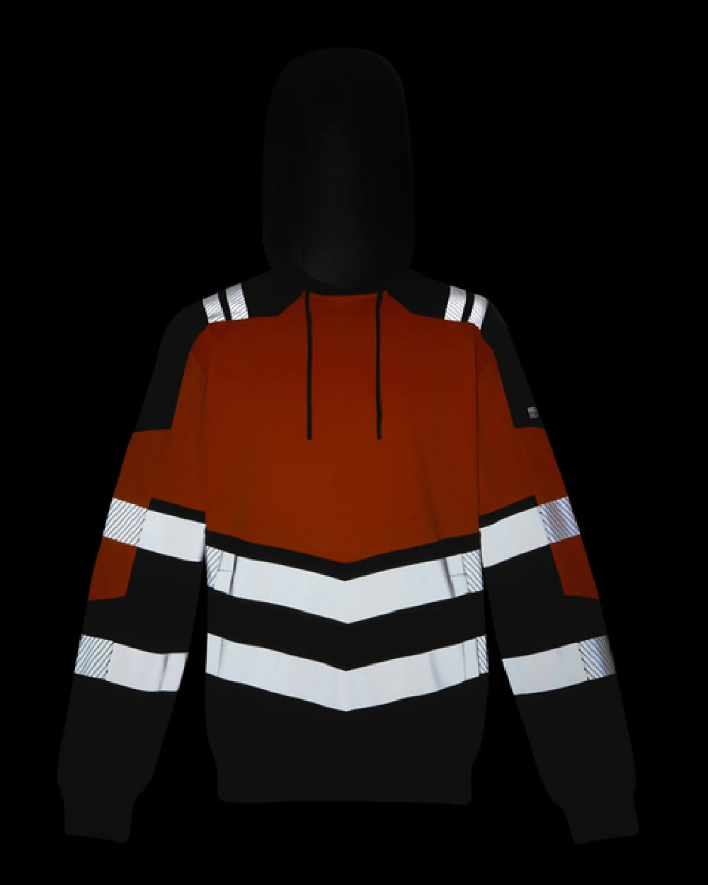 Regatta Professional Mens Hi-Vis X-Pro Hoodie Class 2 - Image 12