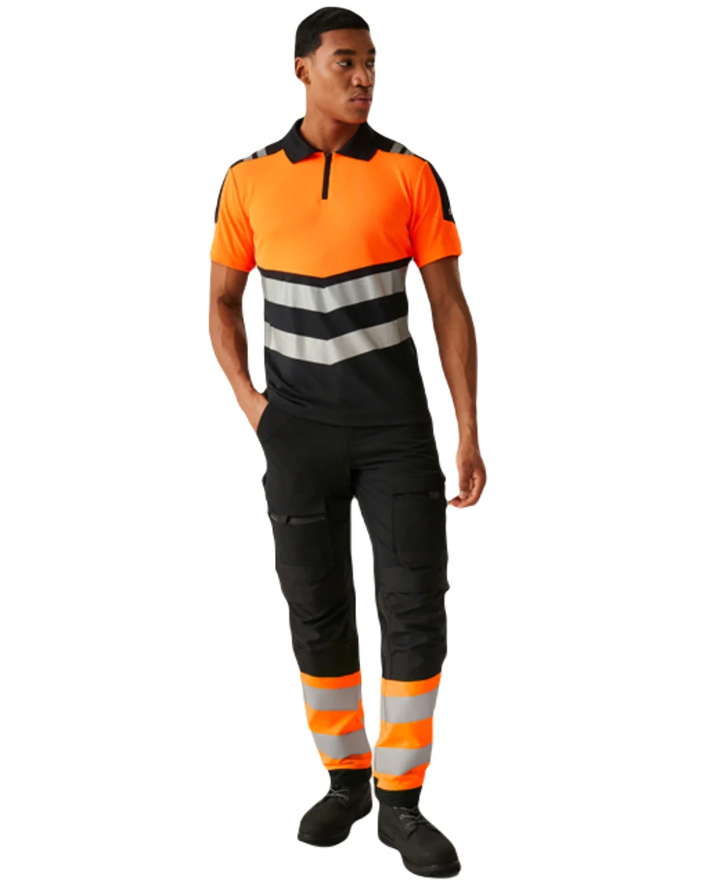 Regatta Professional Mens Hi-Vis X-Pro Polo Class 1 - Image 10