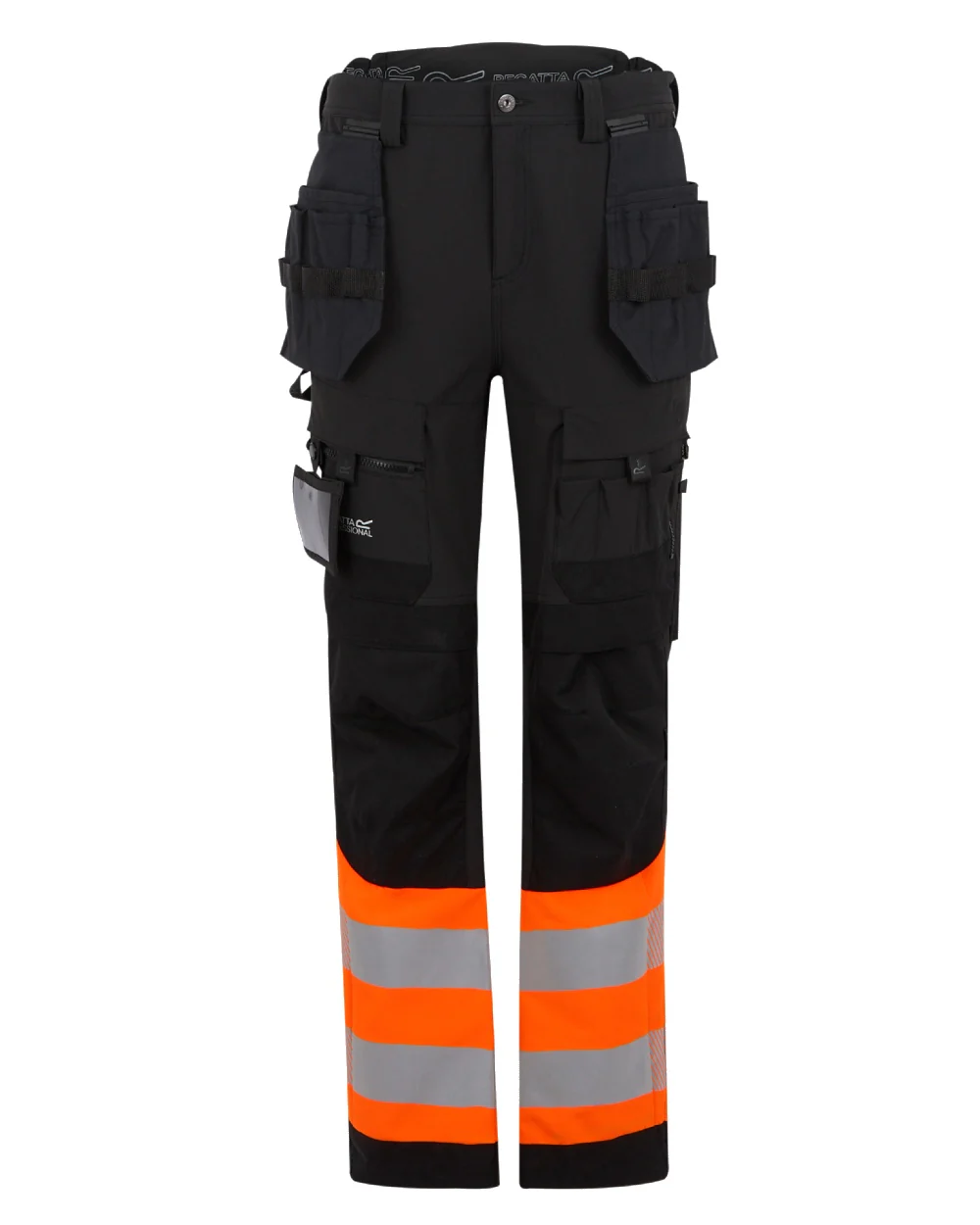 Regatta Professional Mens Hi-Vis X-Pro Stretch Holster Trousers Class 1 - Image 12