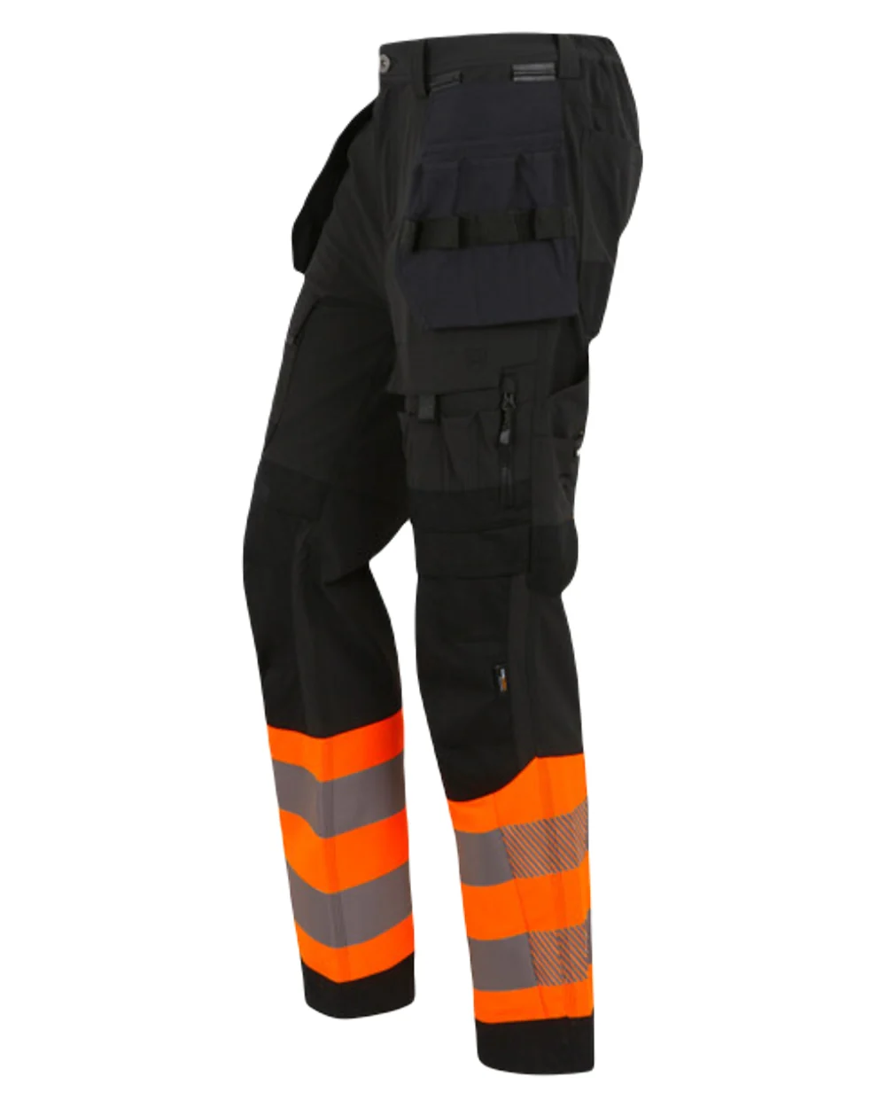 Regatta Professional Mens Hi-Vis X-Pro Stretch Holster Trousers Class 1 - Image 13