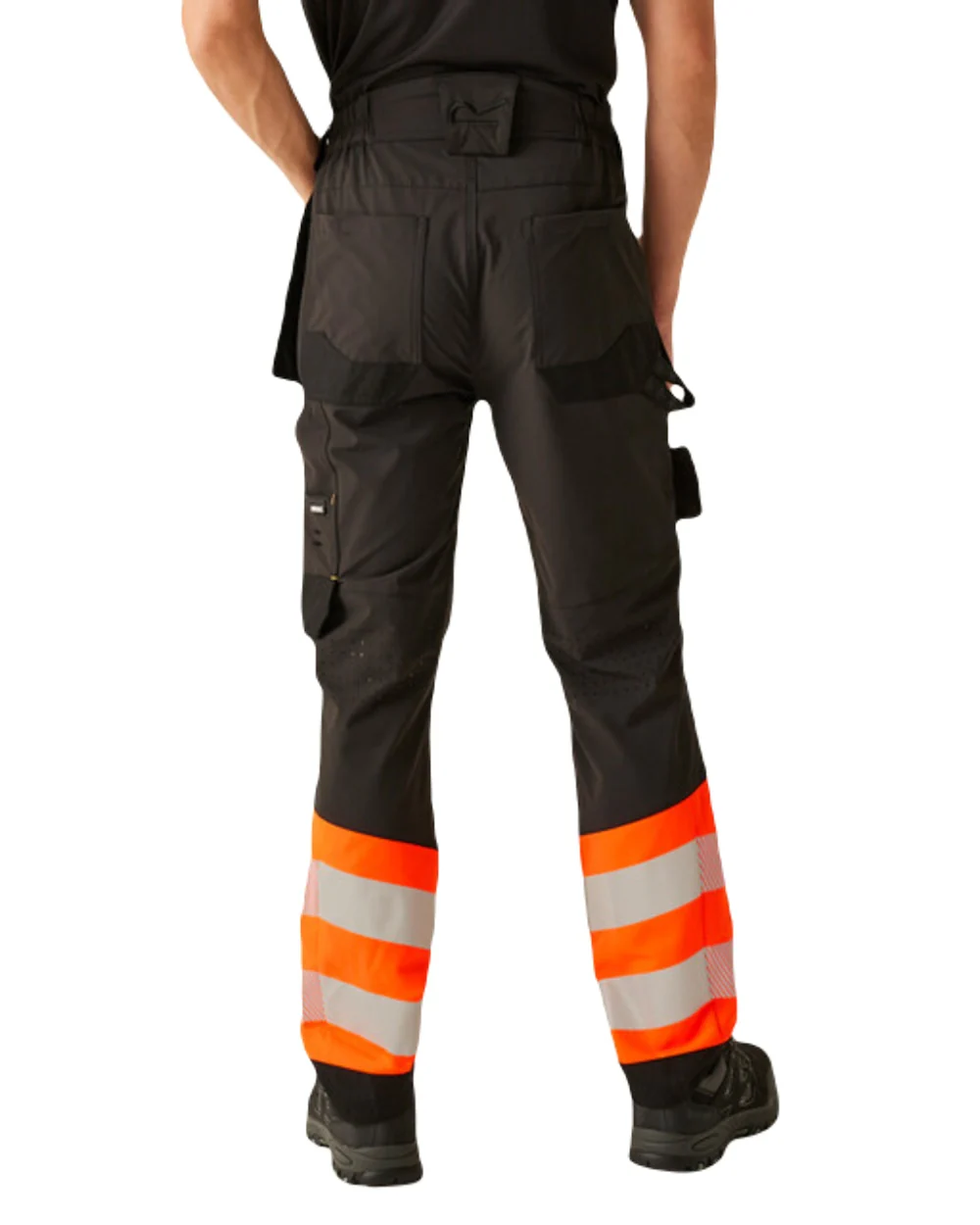 Regatta Professional Mens Hi-Vis X-Pro Stretch Holster Trousers Class 1 - Image 15