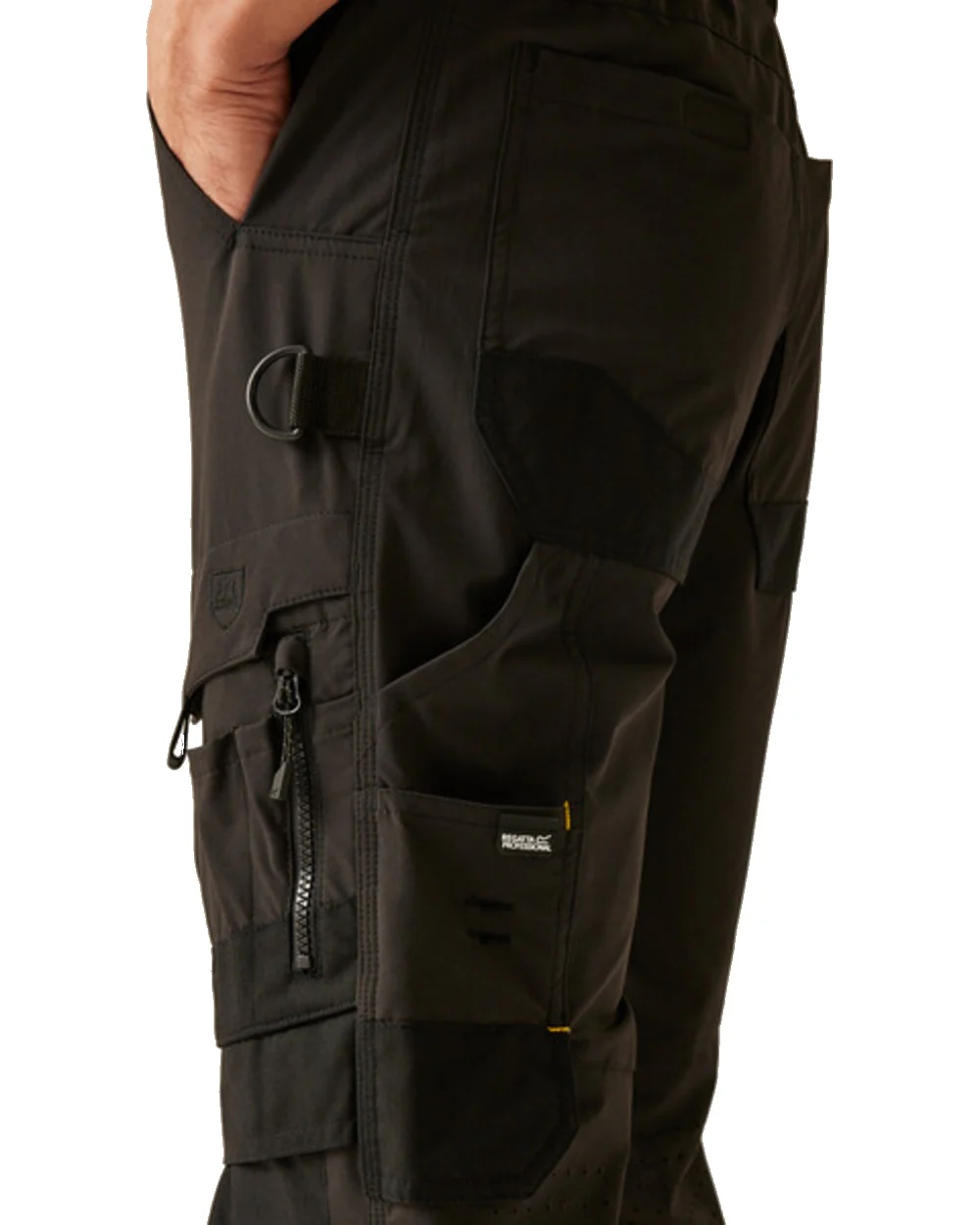 Regatta Professional Mens Hi-Vis X-Pro Stretch Holster Trousers Class 1 - Image 17
